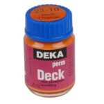 DEKA PERM DECK FABRIC PAINT 25ML ORANGE