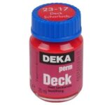 DEKA PERM DECK FABRIC PAINT 25ML LIGHT RED