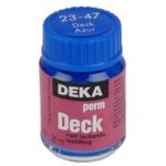 DEKA PERM DECK FABRIC PAINT 25ML AZURE