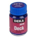 DEKA PERM DECK FABRIC PAINT 25ML MARINE