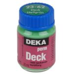 DEKA PERM DECK FABRIC PAINT 25ML LIGHT GREEN
