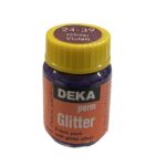 DEKA PERM GLITTER FABRIC PAINT 25ML VIOLET