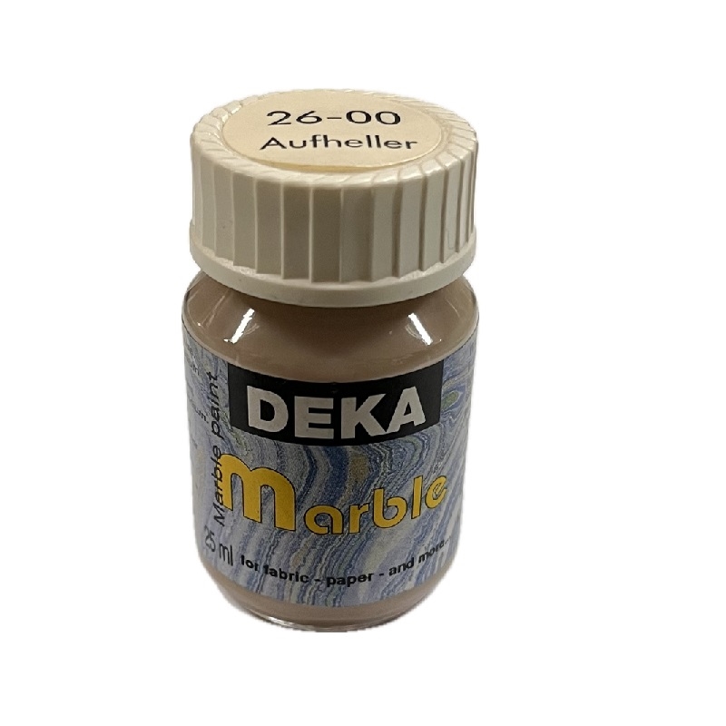 DK26-00.jpg DEKA MARBLE PAINT 25ML CLEAR - Image 1