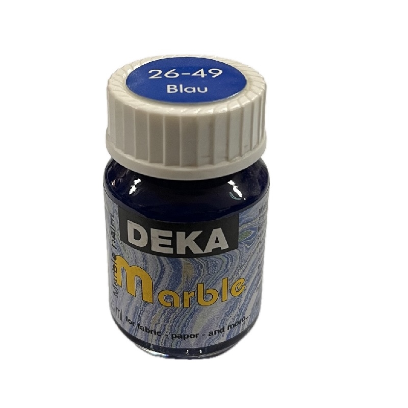 DK26-49.jpg DEKA MARBLE PAINT 25ML BLUE - Image 1