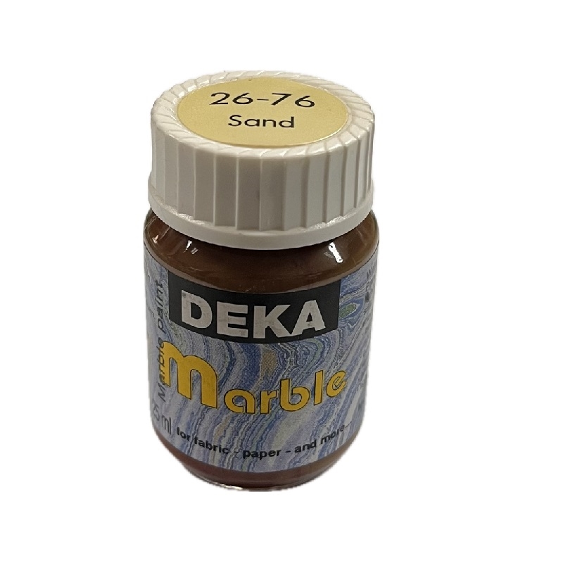 DK26-76.jpg DEKA MARBLE PAINT 25ML SAND - Image 1