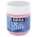 DEKA SILK FABRIC PAINT 50ML ROSE