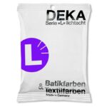DEKA BATIK + TEXTILE DYE SERIE L 10G VIOLET 85