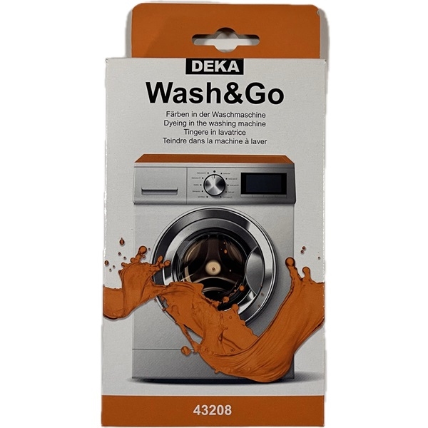 DK43208.jpg DEKA WASH+GO WASHING MACHINE DYE MANDARINE - Image 1