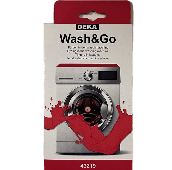 DK43219.jpg DEKA WASH+GO WASHING MACHINE DYE RUBY - Image 1