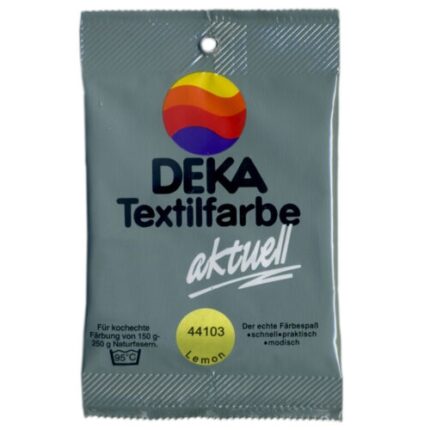 DEKA TEXTILE COLOUR AKTUELL DYE 10G LEMON