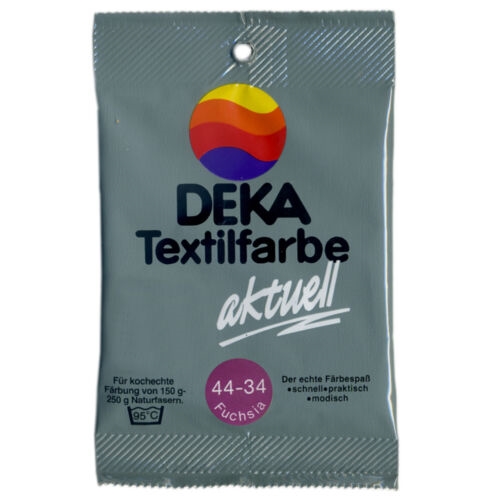 DK44134.jpg DEKA TEXTILE COLOUR AKTUELL DYE 10G FUCHSIA - Image 1