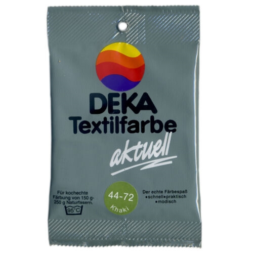 DK44172.jpg DEKA TEXTILE COLOUR AKTUELL DYE 10G KHAKI - Image 1