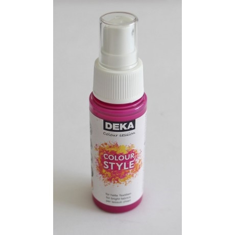DK71429.jpg DEKA COLOURSTYLE TEXTILE SPRAY 50ML PINK - Image 1