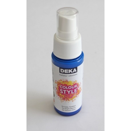 DK71447.jpg DEKA COLOURSTYLE TEXTILE SPRAY 50ML AZURE - Image 1