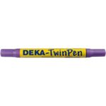 DEKA TWIN PEN FABRIC MARKER AMETHYST