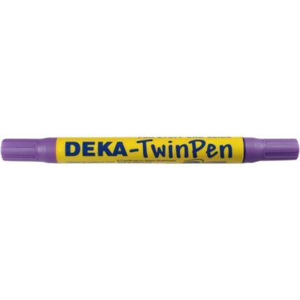 DEKA TWIN PEN FABRIC MARKER AMETHYST