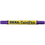 DEKA TWIN PEN FABRIC MARKER VIOLET