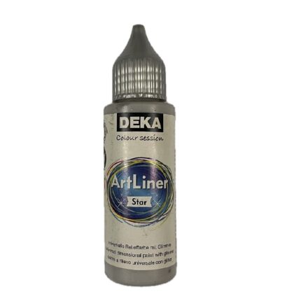 DEKA ARTLINER STAR 3D PAINT 30ML SILVER