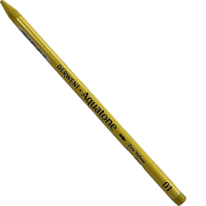DRW0700101.jpg DERWENT AQUATONE WATERCOLOUR STICK ZINC YELLOW - Image 1