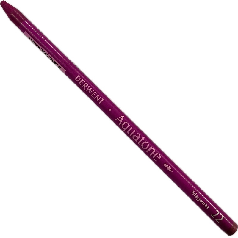 DRW0700122.jpg DERWENT AQUATONE WATERCOLOUR STICK MAGENTA - Image 1