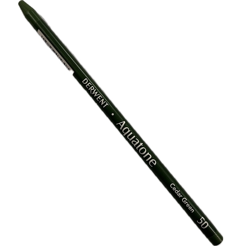 DRW0700150.jpg DERWENT AQUATONE WATERCOLOUR STICK CEDAR GREEN - Image 1
