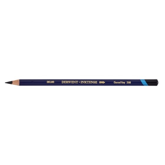 DRW0700923.jpg DERWENT INKTENSE PENCIL 2100 CHARCOAL GREY - Image 1