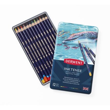 DERWENT INKTENSE PENCIL [12] TIN