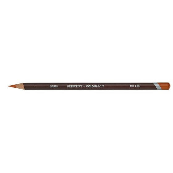 DRW0700962.jpg DERWENT COLOURSOFT PENCIL ROSE C100 - Image 1