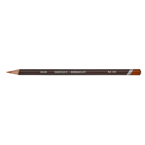DRW0700964.jpg DERWENT COLOURSOFT PENCIL RED C120 - Image 1