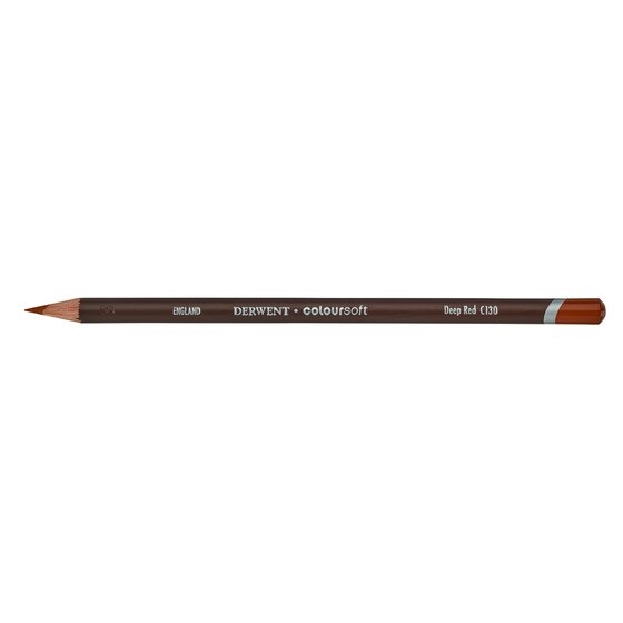 DRW0700965.jpg DERWENT COLOURSOFT PENCIL DEEP RED C130 - Image 1