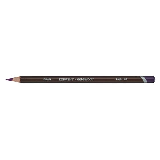 DRW0700977.jpg DERWENT COLOURSOFT PENCIL PURPLE C250 - Image 1