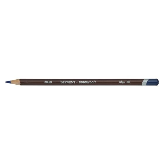 DRW0700982.jpg DERWENT COLOURSOFT PENCIL INDIGO C300 - Image 1