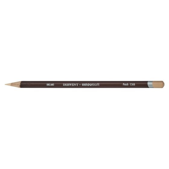 DRW0701008.jpg DERWENT COLOURSOFT PENCIL PEACH C560 - Image 1