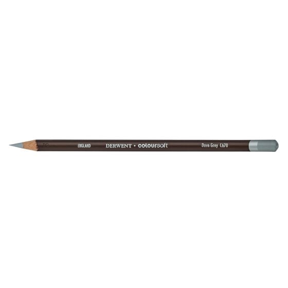 DRW0701019.jpg DERWENT COLOURSOFT PENCIL DOVE GREY C670 - Image 1