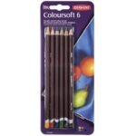 DERWENT COLOURSOFT PENCIL [6] BLISTER