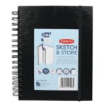 DERWENT SKETCH+STORE SKETCHBOOK [SPIRAL] A5 165G 56SH PORTRAIT