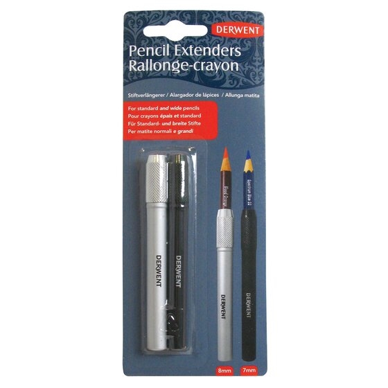 DRW2300124.jpg DERWENT PENCIL EXTENDERS 2PCS - Image 1