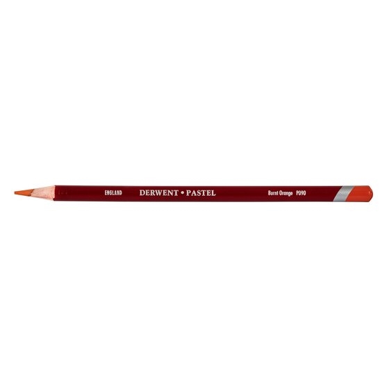 DRW2300238.jpg DERWENT PASTEL PENCIL BURNT ORANGE P090 - Image 1
