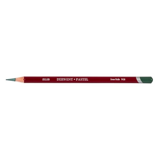 DRW2300274.jpg DERWENT PASTEL PENCIL GREEN OXIDE P450 - Image 1