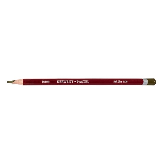 DRW2300281.jpg DERWENT PASTEL PENCIL DARK OLIVE P520 - Image 1