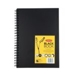 DERWENT BLACK SKETCHBOOK [SPIRAL] A4 200G 40SH PORTRAIT