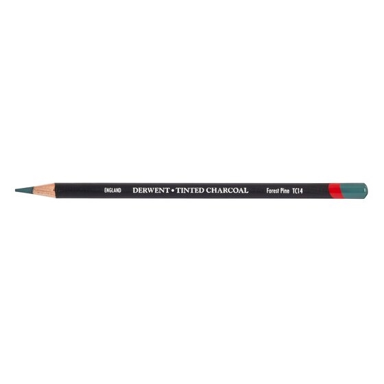 DRW2301678.jpg DERWENT TINTED CHARCOAL PENCIL FOREST PINE TC14 - Image 1