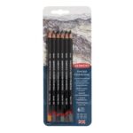 DERWENT TINTED CHARCOAL PENCIL [6] BLISTER