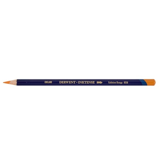 DRW2301856.jpg DERWENT INKTENSE PENCIL 0250 CADMIUM ORANGE - Image 1