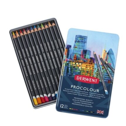 DERWENT PROCOLOUR PENCIL [12] TIN