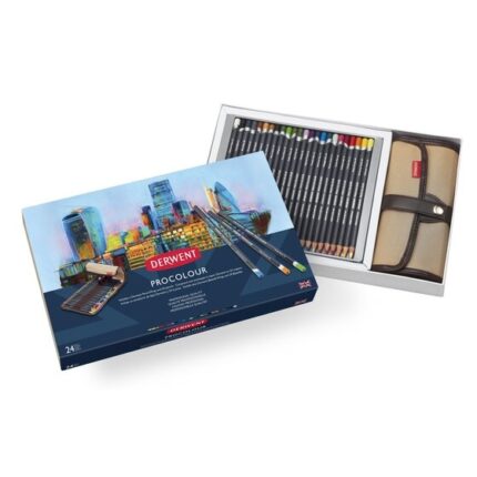 DERWENT PROCOLOUR PENCIL [24] WRAP SET