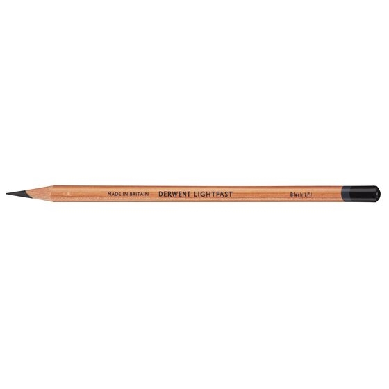 DRW2302715.jpg DERWENT LIGHTFAST PENCIL BLACK - Image 1