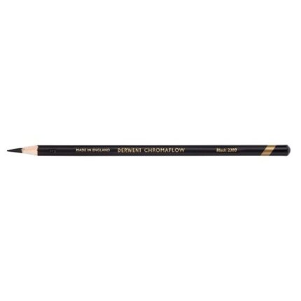 DERWENT CHROMAFLOW PENCIL 2300 BLACK