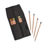 DERWENT POCKET PENCIL WRAP CASE BLACK