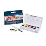 DERWENT WATERCOLOUR PAINT PAN {12} SET